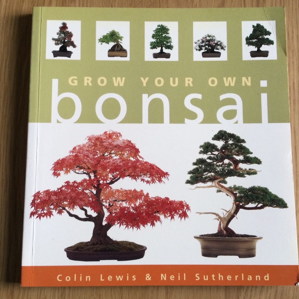 Grow Your Own Bonsai  Gardening  Book Japanese